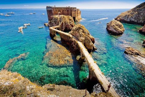 15 Best Things to Do in Peniche (Portugal) - The Crazy Tourist Day Trips From Lisbon, Places In Portugal, Visit Portugal, Surf Lifestyle, Portugal Travel, Spain And Portugal, A Bridge, Algarve, Lonely Planet