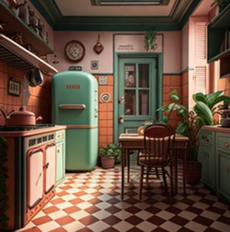 Wes Anderson Kitchen, Wes Anderson Aesthetic, Wes Anderson Style, Wes Anderson, Design Reference, Architecture, Design