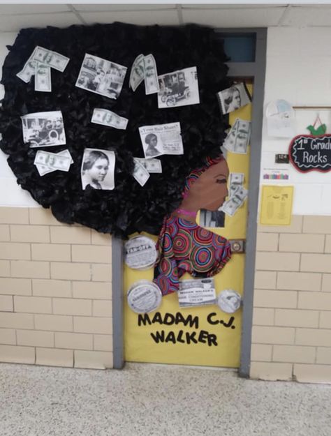 Black Student Union Event Ideas, Hbcu Classroom Door, Black Student Union Poster Ideas, Black Student Union Poster, Black Student Union Bulletin Board, Black Student Union, U.s. History Classroom Decor, Famous Black, Black American