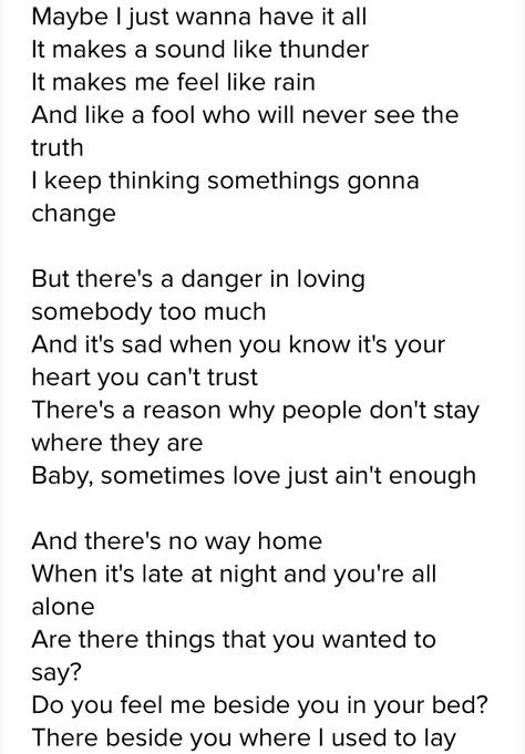 Sometimes Love Ain't Enough - Patti Smyth ft. Don Henley Don Henley, My Why, Love Is Not Enough, Music Memories, Just Lyrics, Special Education Classroom, When You Know, All About Me!, Song Quotes