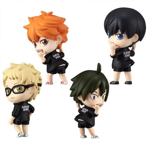 PRICES MAY VARY. 🍭【Anime Design】 Shoyo/ Tobio Kageyama /Tsukishima Kei/ Tadashi Yamaguchi Q Version Look Up Figure set Inspired by hit anime game,character is Shoyo/ Tobio Kageyama/ Kotaro Bokuto,collect them now!classic anime action figure. 🍭【Material】- Anime Kotaro Bokuto q version face changing doll made of high-quality PVC material, with great attention to color and details, fun and safe, and easy to clean. 🍭【Size】-approx 2.76-2.95in high, very suitable for exhibition and collection. Can Anime Things To Buy, Look Up Figures, Haikyuu Merch, Kotaro Bokuto, Tadashi Yamaguchi, Tobio Kageyama, Anime Action Figures, Character Statue, Anime Haikyuu