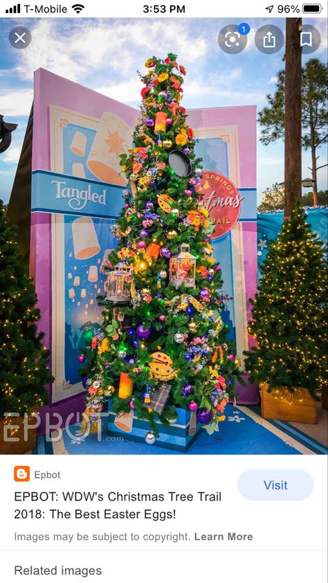 Tangled Christmas Tree, Disney Christmas Decorations, My Themes, Disney Christmas, Rapunzel, Tangled, Trees, Christmas Decorations, Christmas Tree