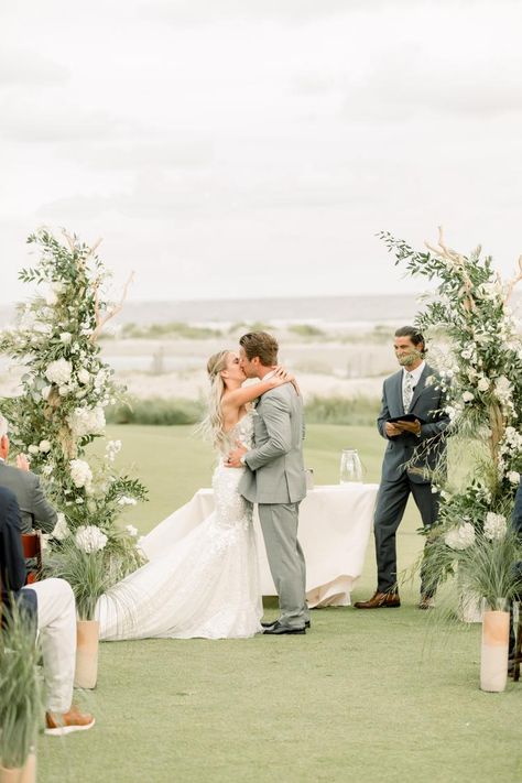 Kiawah Ocean Course Wedding, Ocean Course Kiawah Wedding, Kiawah Island Wedding, Coastal Vacation, Kiawah Island, Vacation Vibes, Island Wedding, Ceremony Venue, Island Weddings