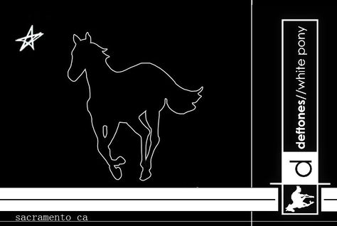 Deftones Horse, White Pony Deftones, Deftones White Pony, White Horse, Laptop Wallpaper, Laptop, Horses, Home Decor Decals, Tattoos