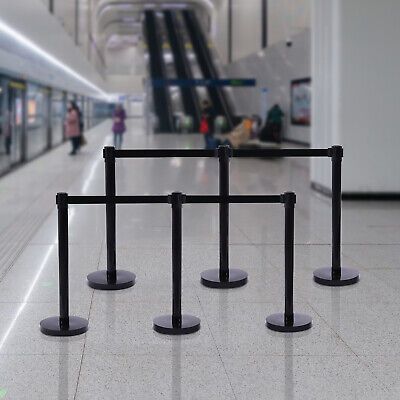 ad eBay - 6Pcs Queue Poles Crowd Control Barrier Black Stanchion Posts w/Retractable Belt - Buy Now, click the link (eBay) Crowd Control Barriers, Four Directions, Crowd Control, Facilities Maintenance, Feel Free, Things To Sell, Best Deals, Free Shipping, Black