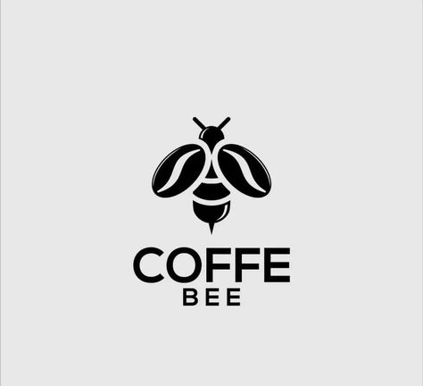 Logo, mark, brand, identity, symbol, coffe, bees, been, branding Bee Coffee Logo, Coffe Logos Design, Bee Cafe, Bee Logo Design, Hive Logo, Honey Logo, Bee Logo, Tea Logo, Banks Logo