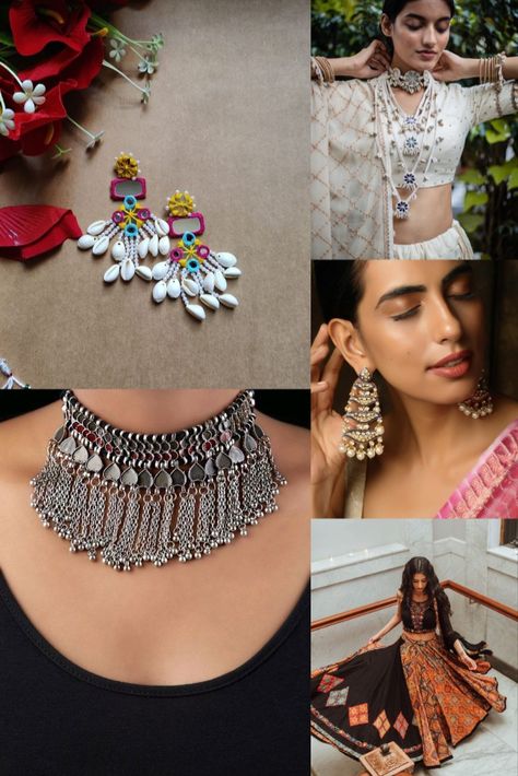 From pre-puja shopping to pandal hopping and everything in between, we have a list of Navratri jewellery ideas curated just for you. Navratri Jewellery, Navratri Outfits, Jewellery For Women, Jewellery Ideas, Women Jewelry, For Women, Trending Outfits, Pins, Clothes