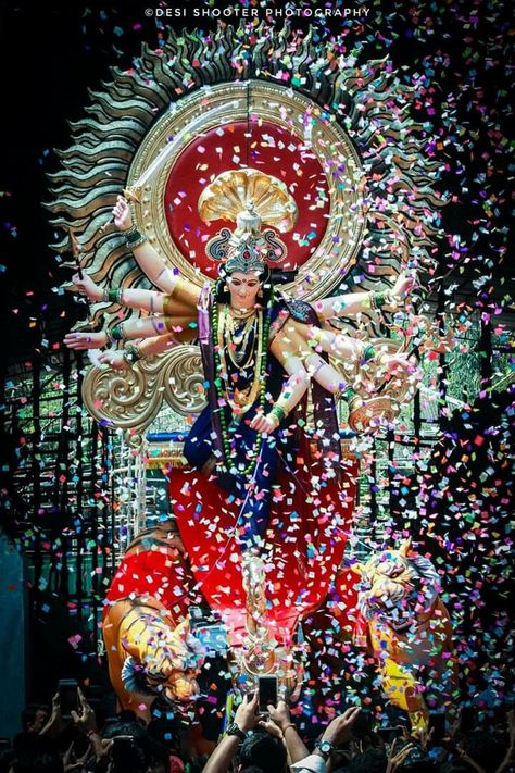 Jai Jagadambe Meldi Sarkar, Durga Maa Pictures, Jay Mata Di, Maa Durga Hd Wallpaper, Durga Puja Kolkata, Navratri Devi Images, Maa Durga Photo, Ma Durga, Durga Ji