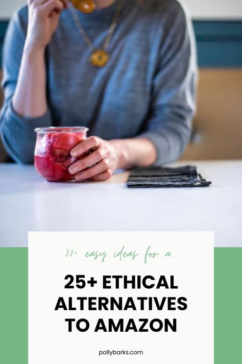 25+ ethical alternatives to Amazon — Polly Barks Amazon Alternative, Zero Waste Ideas, Environmentally Friendly Living, Necessary Evil, Eco Friendly Holiday, Ethical Living, Life Is A Party, Piece Of Advice, Table Setting Inspiration