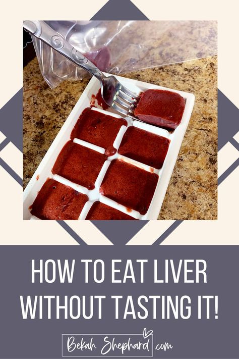 Tips on how to eat liver without tasting it! You can even get your kids to eat liver with these tips! How To Eat Beef Liver, Liver Recipes, Animal Based, Eat Beef, Liver Support, Beef Liver, Crisp Recipe, Led Weaning, Baby Led Weaning