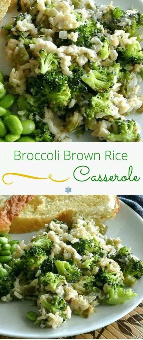 Broccoli Brown Rice Casserole is a favorite for rice loving children and for us big kids too. Easy to make and a classic recipe all year round. Broccoli Brown Rice Casserole, Brown Rice Casserole Recipes, Broccoli Brown Rice, Vegan Broccoli, Broccoli Rice Casserole, Rice Casserole Recipes, Brown Rice Casserole, Broccoli Rice, Rice Casserole