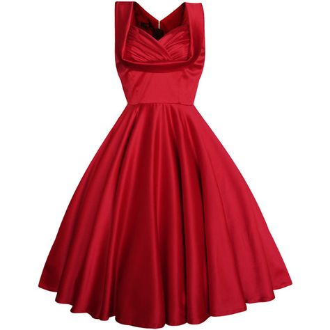 Lady Mayra Elsa Red Christmas Dress Vintage Rockabilly Clothing Pin Up... ($60) ❤ liked on Polyvore featuring dresses, vestidos, red dress, red, grey, women's clothing, plus size party cocktail dresses, grey cocktail dress, plus size evening dresses and plus size cocktail dresses Satin Dress Red, Red Satin Dress, Red Christmas Dress, Rockabilly Outfits, Red Bridesmaids, Plus Size Cocktail Dresses, Red Bridesmaid Dresses, Formal Cocktail Dress, Pin Up Dresses