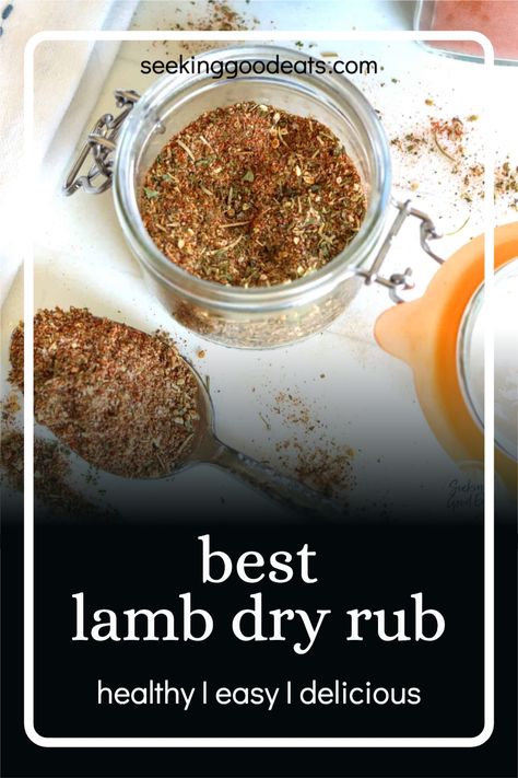 Lamb Rub Dry, Lamb Dry Rub Recipe, Lamb Seasoning Recipe, Lamb Leg Steak Recipes, Lamb Rub Recipe, Lamb Spices, Hebrew Recipes, Lamb Seasoning, Lamb Steak Recipes