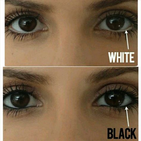 Beauty Challenge, Dark Eyeliner, Eyeliner Shapes, Eyeliner Color, White Liner, White Eyeliner, White Liners, Black Liner, White Pencil