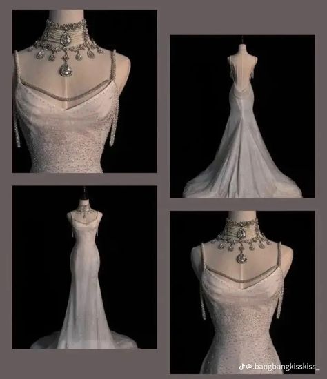 Dreamy Dress Wedding, Unique Beautiful Wedding Dresses, Flat Chest Wedding Dress, Unique Wedding Dresses Vintage Elegant, Soft Classic Wedding Dress, Lana Del Rey Wedding Dress, Classy Simple Wedding Dress, Ballet Wedding Dress, Disney Fairytale Wedding Dress