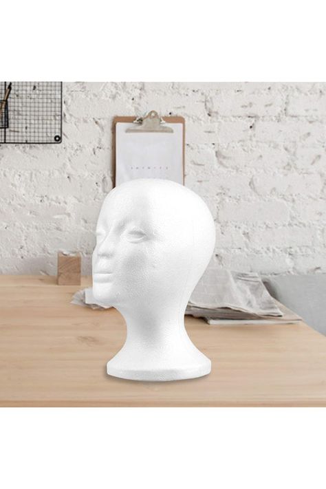 cdar Female Head Model, Styrofoam Women annequin Head,Lightweight Sturdy Durable Display Head Mold for Mask Scarf Sunglasses Hats Wig /DIY Photography Props/Salon Styling Tools (2pcs) Cosmetics Model, Scarf Sunglasses, Foam Wigs, Diy Photography Props, Wig Display, Styrofoam Head, Wig Head, Head Display, Model Display