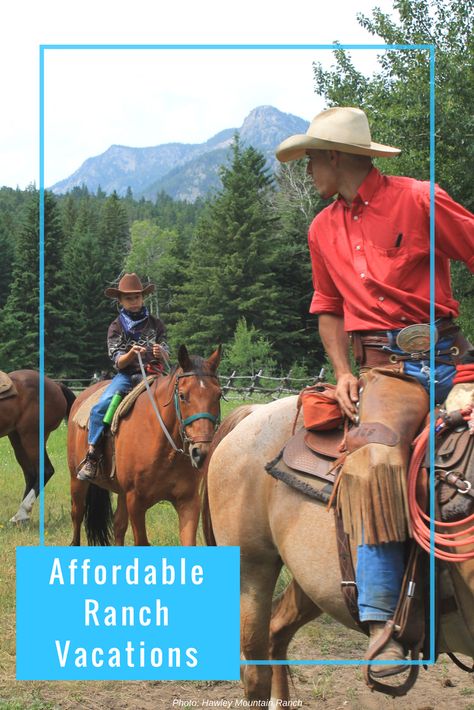 Seeking an affordable and inexpensive dude ranch vacation across the West? Ranches of the DRA offer unmatched value in dude ranch vacations for families on a budget and for those who want to save money by getting all the adventure of twice daily riding, fishing, kids programs and 3 meals a day all for one price. On top of all the excursions, these all-inclusive vacations offer a little something extra by becoming a part of the family. Vacations For Families, Dude Ranch Vacation, Affordable Family Vacations, Dude Ranch Vacations, Ranch Vacation, All Inclusive Trips, The Dude, Dude Ranch, Family Getaways