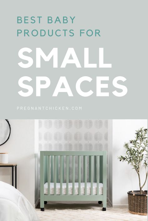 Whether you’re trying to figure out how to fit all this gear into a small space, live somewhere with no storage, or are just interested in super innovative baby gear, there are some seriously cool options for space-saving baby essentials that minimize space requirements without losing functionality. Here are 17 of the best space-saving pieces of baby gear out there and why we love them. Small Space Baby Organization, One Bedroom Apartment With Baby, Small Nursery Ideas Space Saving, Small Space Nursery Ideas, Nursery Small Space, Cribs For Small Spaces, Ikea Baby Nursery, Minimalist Baby Room, Small Space Baby