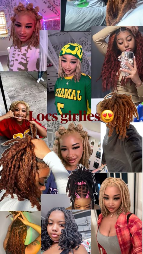 Haircut Girl, Dreadlocks Hair Care, Beautiful Dreadlocks, Short Locs Hairstyles, Dreadlock Styles, Dyed Hair Inspiration, Cute Box Braids Hairstyles, Braided Hairstyles For Teens, Protective Hairstyles Braids