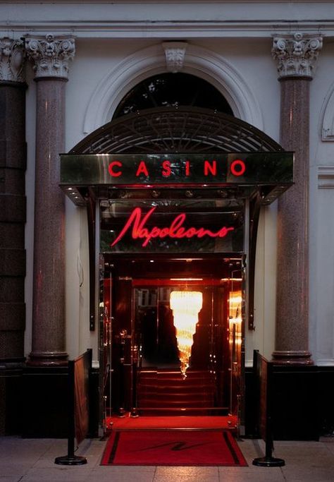 #exterior at #Napoleons #Casino & #Restaurant #LeicesterSquare #London Casino Bar Aesthetic, Casino Aethstetic, Casino Exterior, Luxury Casino, Casino Entrance Design, Casino Building, Episode Interactive Backgrounds, Casino Hotel, Store Front