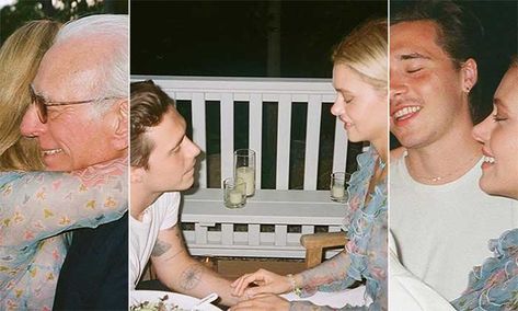 Brooklyn Beckham, 21, got engaged to his girlfriend, Nicola Peltz earlier this month.... Brooklyn Beckham Girlfriend, David Beckham Son, Beckham Son, Celebrity Brides, Victoria And David, Nicola Peltz, Celebrity Bride, Nicolas Peltz, Brooklyn Beckham