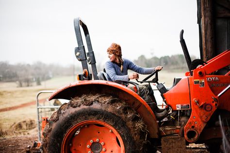 Women Farmers, Pink Tractor, Modern Farmer, Female Farmer, Homestead Farm, Farm Business, Future Farms, Grit And Grace, Sustainable Farming