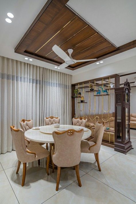 [SponsoredPost] 30 Perfect Dining Room Design Round Table Guides You'll Want To Use Today #diningroomdesignroundtable Daing Table Room, 6 Seater Dinning Table, Dining Table False Ceiling Design, Dining False Ceiling Design Modern, 6 Seater Dining Table Design Modern Luxury, Dining Table Design 6 Seater, Dining Table Ceiling Design, Veneer Ceiling Design Living Room, 6 Seater Dining Table Design Modern