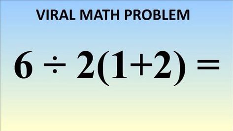 (9) commissions open!!! on Twitter: "The answer is 9 because when you get to multiplication/division you go left to right why is everyone saying it’s one aaaaa https://t.co/6aXRp796xS" / Twitter Mental Math Tricks, Math Genius, Math Problem, Order Of Operations, Game Theory, Lose Your Mind, Maths Puzzles, Mental Math, Math Problems