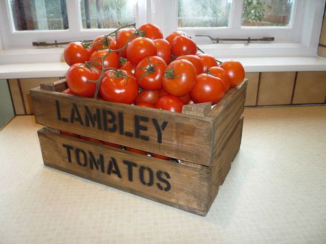 Tomato Growers, Mini Crates, Vintage Crates, Vegetable Boxes, Old Crates, Seed Box, Apple Crates, Apple Boxes, Fruit Crate