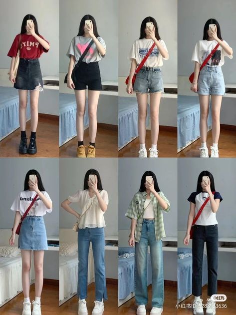 Street Style Petite, Pick Your Outfit, Neat Casual Outfits, Simple Style Outfits, Casual College Outfits, Fashion Sketches Dresses, Pastel Fashion, Easy Trendy Outfits, Fashion Inspiration Design