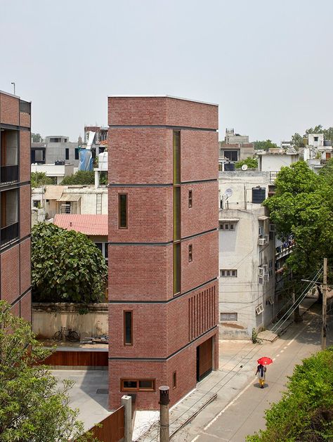 Design Anthology, Community Housing, Tower House, Brick Architecture, Getaway Cabins, Exposed Concrete, Colonial Architecture, Urban Fabric, Dream Design