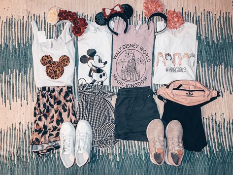 Mom Disney Outfits Fall, Family Shirts Disney World, Florida Park Outfits, Disney Park Shirt Ideas, Clothes To Wear To Disney World, Comfy Cute Disney Outfit, Cute Disneyworld Outfits For Women, Disneyworld Summer Outfit, Disney Outfits Summer Casual