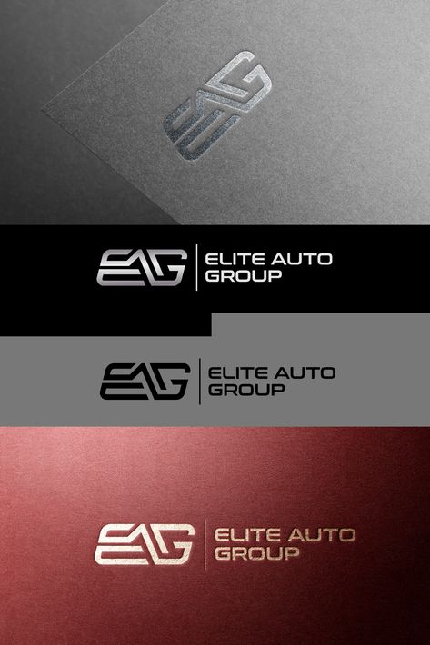 The logo was designed by LOOM Brand Designs in the style of modern monogram minimalist for the brand ELITE AUTO GROUP. The brand is a European Luxury car dealership brand that is a symbol of prestige and exclusivity, the brand embodies the very essence of luxury. Visit: https://www.eliteautogroup.us/ the logo design portrays the luxury, elegance, creativity, and modernity of the brand through its design. Contact us to get a unique custom-made modern logo design like this. #logo #logodesigns Automotive Branding Design, Luxury Car Service, Minimalist Monogram Logo, Auto Sales Logo, Car Tuning Logo, Auto Dealership Logo, Car Detailing Branding, Mechanic Branding, Auto Logo Design Ideas