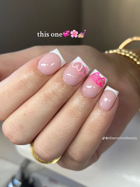 Short Square Gel X Nail Designs, Short Square Acrylic Nails Birthday, Cornwall Nails, Nurse Nails Acrylic Short, Medium Square Acrylic Nails Summer, Simple Nail Inspo Short, Tenerife Nails, Nail Ideas Short Square, Nail Inspo Short Square