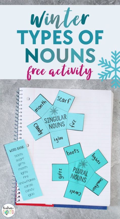 Noun Activity, Nouns Activity, Plural Nouns Activities, Elementary Language Arts, Types Of Nouns, Nouns Activities, Singular And Plural Nouns, Common And Proper Nouns, Singular Nouns