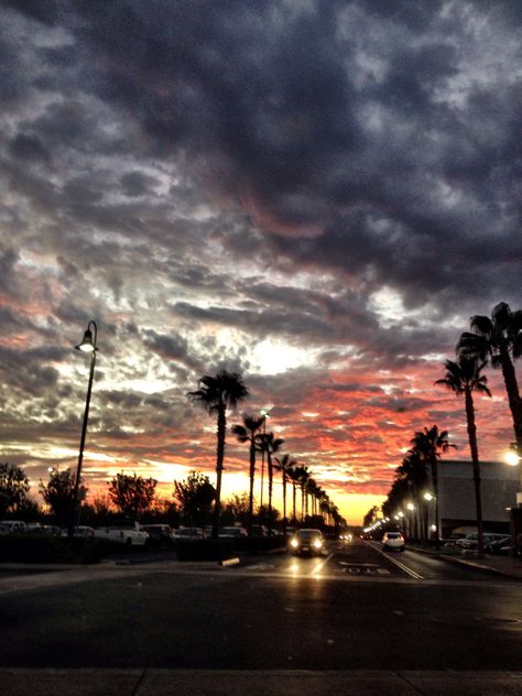 Sunset from Victoria Gardens Rancho Cucamonga, Ca #iPhoneography Victoria Gardens Rancho Cucamonga, Victoria Gardens, Rancho Cucamonga, Celestial Bodies, Photography