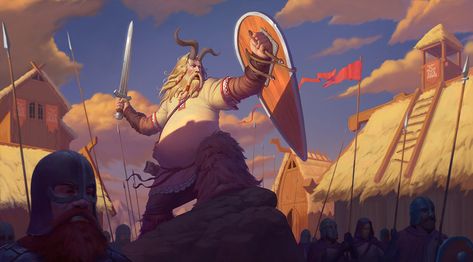 Banner Saga Art, Banner Saga, Saga Art, 2d Art, Character Illustration, Anime Boy, Fantasy Art, Concept Art, Art Design