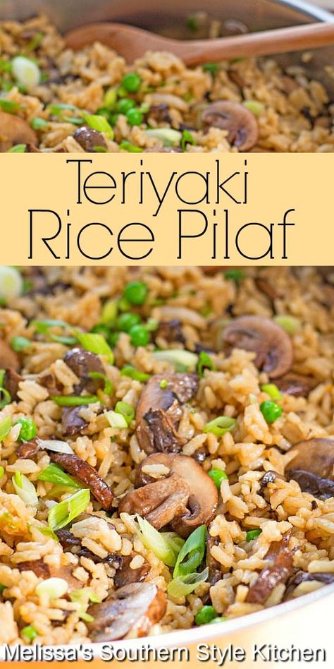 Tyson Recipes, Rice Recipes Side, Teriyaki Rice, Rice Dishes Recipes, Rice Side Dish Recipes, Pilaf Recipes, Rice Side, Avocado Dip, Easy Rice Recipes