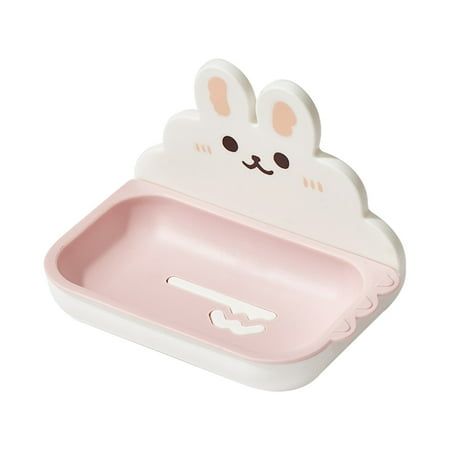 Bath Tray 2 Pack Sink Soap Holder Plastic Wall Soap Dish Cute Rabbit Soap Holder Rabbit Soap Dish For Kitchen Bathroom Shower Specification: Color: White Quantity: 2 Material: Plastic Product size: 10.5x14.5x8cm/4.13x5.70x3.14in Packing size: 11x15x10cm/4.33x5.90x3.93in Net weight: 200g/0.44lb Gross weight: 200g/0.44lb Features: Drainage design: It can make your soap tidier and give you a satisfactory use feeling. This wall soap holder has a smooths surface and rounded edges that won't scratch your skin or damage your soap. Lightweight and compact: easy to carry and move. Helps keep your bathroom organized. This soap storage tray can be used in spaces such as bathrooms, kitchen faucets and hotel bars. Versatility: Suitable for a variety of places, including bathrooms, kitchens, laundry roo Luxury Bathroom Accessories Set, Soap Dish For Shower, Wood Soap Dish, Bar Soap Holder, Bathroom Accessories Luxury, Bath Tray, Soap Pump Dispenser, Shower Soap, Soap Saver