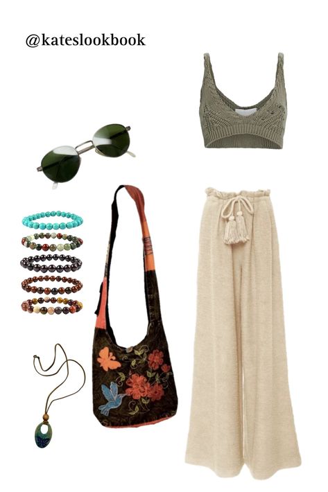 Hippie outfit, boho outfit, hippie fashion, bohemian fashion, earthy outfit, nature outfit, hiking outfit, biology student outfit, camping outfit, festival outfit, party outfit, school outfit, college outfit, study outfit Outfit Camping, Student Outfit, Biology Student, Camping Outfit, Study Outfit, Outfit Hippie, Outfit College, Outfit School, Outfit Festival