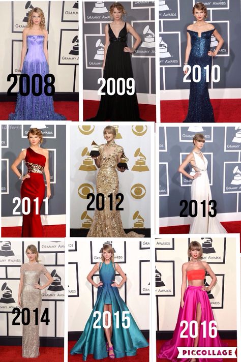 @AthenaArianator Taylor Swift Grammy's red carpet outfits 2008-2016 Grammys Red Carpet, Carpet Outfits, Estilo Taylor Swift, Red Carpet Outfits, Taylor Swift Red, Taylor Swift Outfits, Inspiring People, Taylor Swift Songs, Long Live Taylor Swift