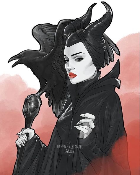 Hannah Alexander Artwork в Instagram: «'I had wings once, and they were strong. They could carry me above the clouds and into headwinds, and they never faltered. Not even once.…» Maleficent Art Drawing, Maleficent Drawing, Nicki Larson, Hannah Alexander Artwork, Hannah Alexander, Maleficent Art, Maleficent 2, Maleficent Movie, Angelina Jolie Maleficent