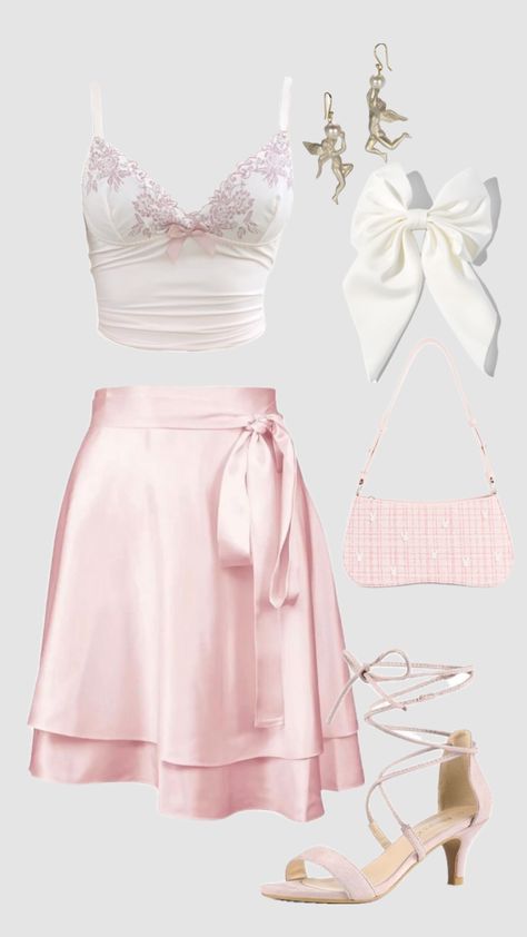 Ballerina type fit! (Follow for more outfits!) #outfit #outfits #outfitinspo #outfitinsporation #fashion #fashioninspo #lookbook #cuteoutfit #ballet #balletcore #balletfashion #coquette #coquetteaesthetic Damsel In This Dress, Ballerina Outfit, Modesty Outfits, Bella Hadid Outfits, Fairytale Fashion, Ballet Fashion, Pink Outfits, Really Cute Outfits, Girly Fashion