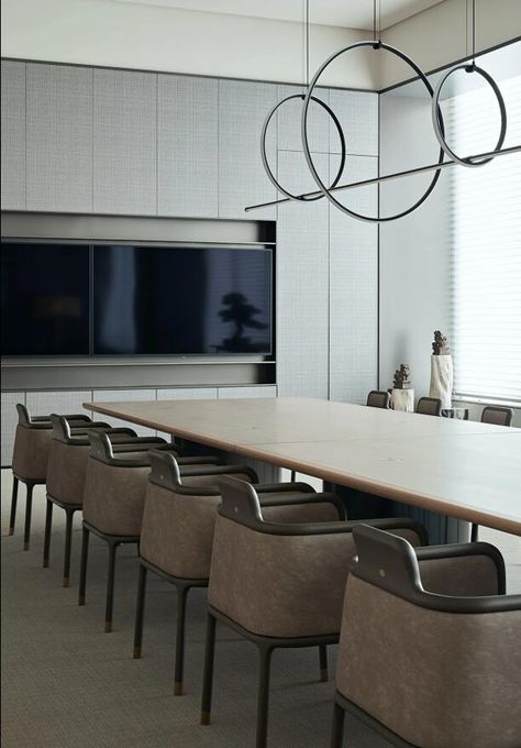 Executive Conference Room, Meeting Room Tv, Modern Meeting Room Design, Modern Office Kitchen, Meeting Room Interior Design, Office Meeting Room Interior, Boardroom Design, Modern Meeting Room, Board Room Design