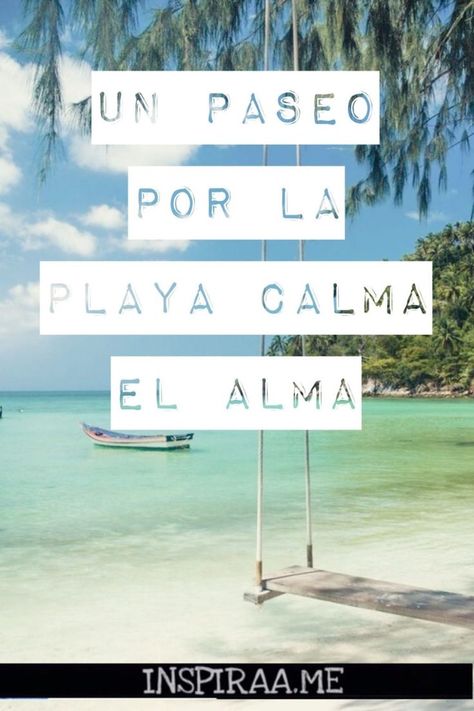 111 Frases de Playa | Recuerda los mejores momentos de tus vacaciones con las mejores frases de la playa. #frases #frasesnaturaleza #inspiraa #playa #frasesdeplaya #frasesinspiradoras #inspiracion #motivacion #relajacion #frasesdeverano #frasesdeautoestima #quoteoftheday #frasesenespañol Playa Ideas, Girls Vacation, Vacation Mood, Mood Boards, Light Box