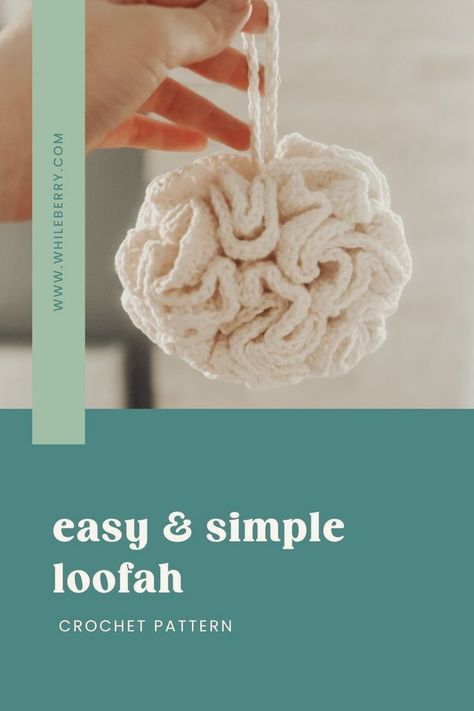 Craft a cozy bath puff with this easy crochet pattern using soft cotton yarn! This simple DIY project makes a perfect addition to any bathroom decor and offers a natural, reusable alternative to store-bought sponges. Ideal as a crochet gift idea or for personal use, this pattern gives you a beautiful, functional piece for self-care and relaxation. Puff Crochet Pattern, Cotton Yarn Projects, Cozy Bath, Modern Knitting Patterns, Gift Crochet, Modern Knitting, Easy Crochet Projects, Crochet Market Bag, Crochet Gift