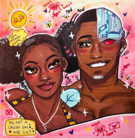 Bumblebee Fanart, Black Couple, Love Illustration, Black Love, At The Beach, Bears, The Beach, Instagram, Black