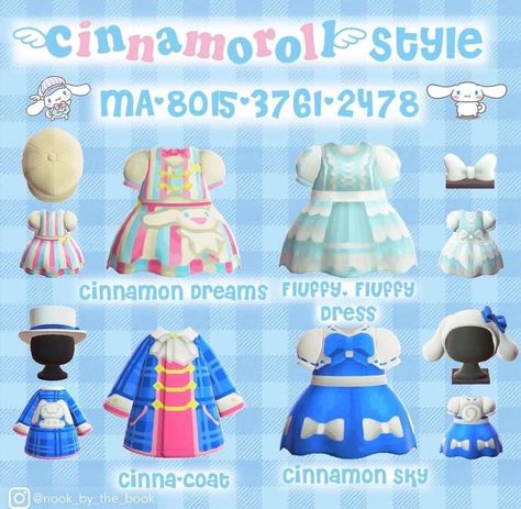 About Cinnamoroll, Cinnamoroll Outfit, Animal Crossing 3ds, Animal Crossing Memes, Animal Crossing Guide, Animal Crossing Qr Codes Clothes, Qr Codes Animal Crossing, Animal Crossing Characters, Animal Crossing Villagers