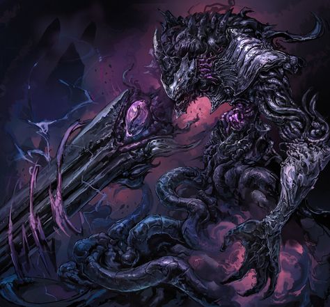 (7) Carpet Crawler on Twitter: "- Typhoon, the devourer of Leviathans - Commission I did a while back! https://t.co/YB6MVZJ9dd" / X Bloodborne Art, Fantasy Demon, Dark Creatures, Beast Creature, Dark Souls Art, Ange Demon, Cool Monsters, 다크 판타지, Monster Concept Art