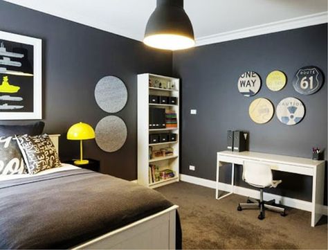 18 Brilliant Teenage Boys Room Designs Defined by Authenticity homesthetics (13) Teenager Bedroom Boy, Teenage Boy Room, Boys Room Design, Teen Boy Room, Boy Bedroom Design, Teenage Room, Teen Boy Bedroom, Decor Ikea